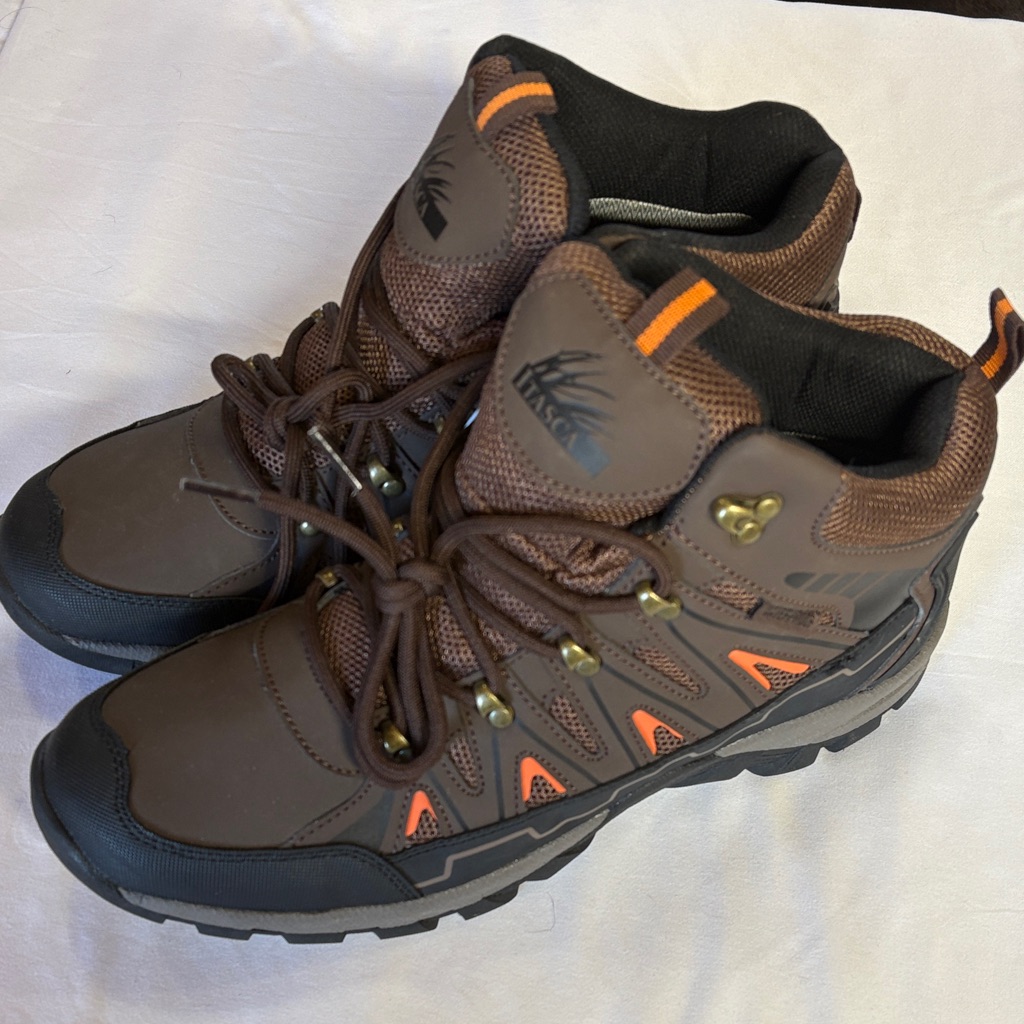 Itasca Brown And Orange Men's Hiking Boots
